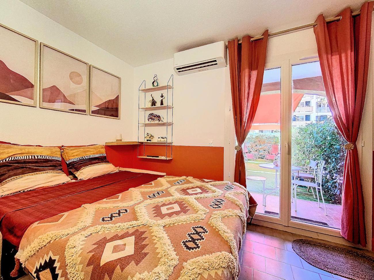 Cosy, Wi-Fi, Jardin & Parking, Jasmins Studio En Cote-D'Azur Vallauris Zewnętrze zdjęcie
