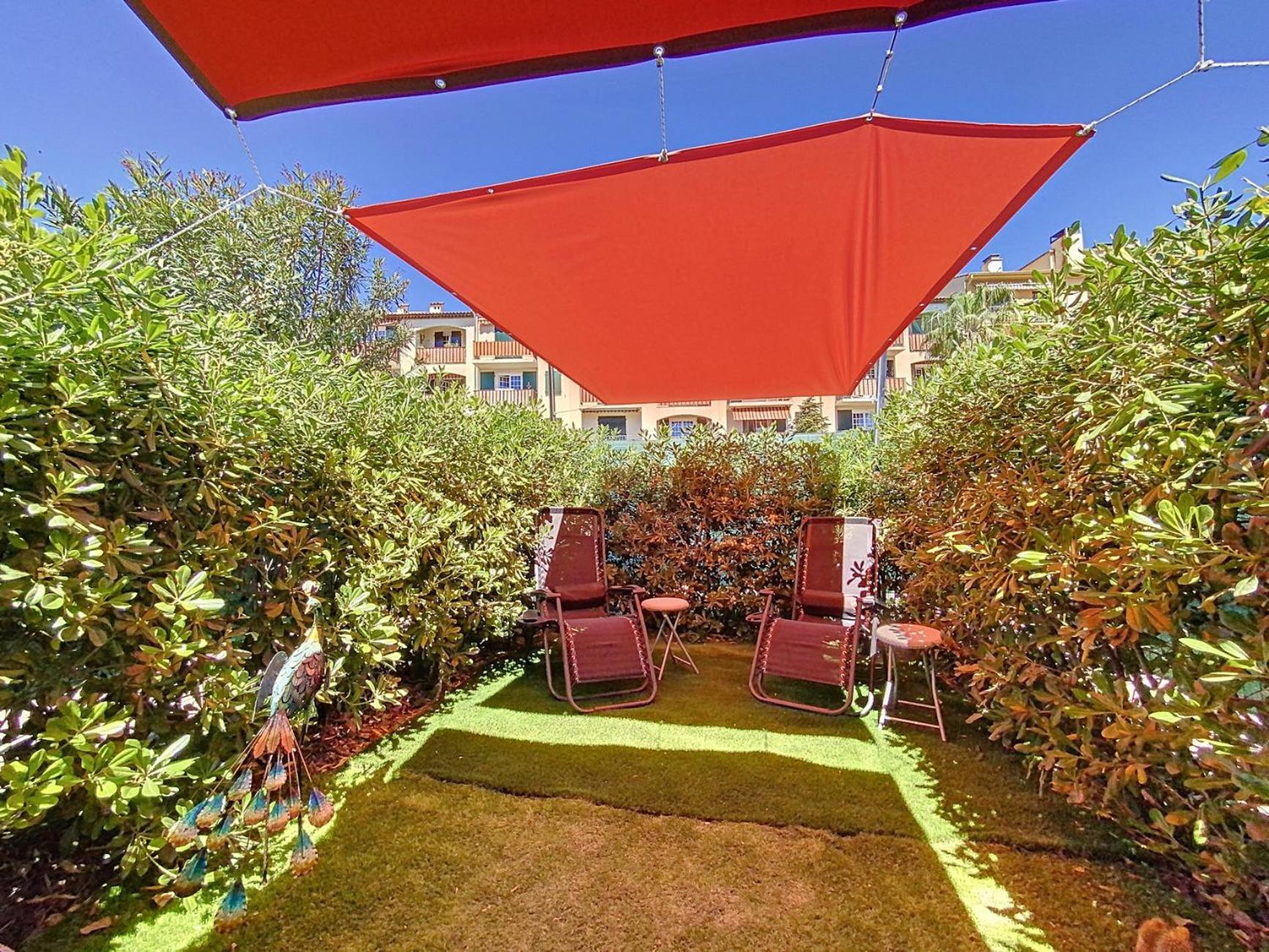 Cosy, Wi-Fi, Jardin & Parking, Jasmins Studio En Cote-D'Azur Vallauris Zewnętrze zdjęcie
