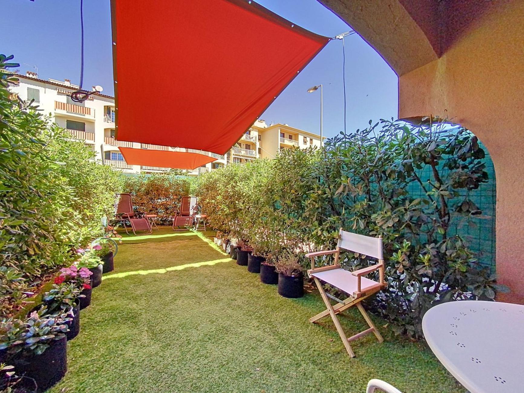 Cosy, Wi-Fi, Jardin & Parking, Jasmins Studio En Cote-D'Azur Vallauris Zewnętrze zdjęcie